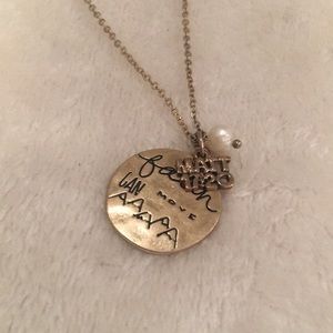 Faith Can Move Mountains Necklace
